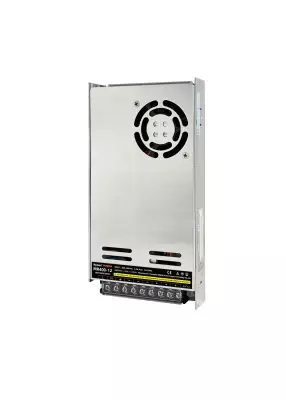 12V 16.7A Fanlı Slim Trafo (400W) | MR400-12 - 2