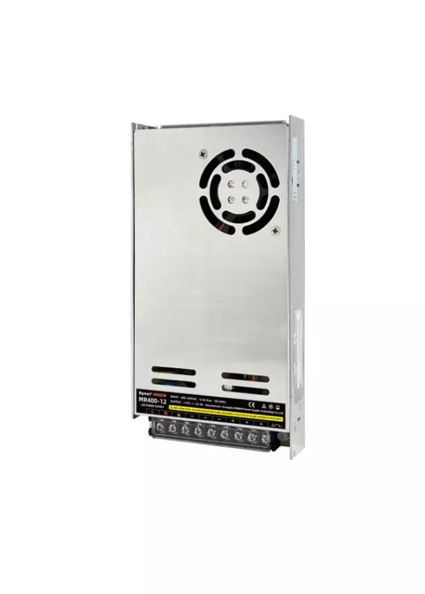 12V 16.7A Fanlı Slim Trafo (400W) | MR400-12 - 2