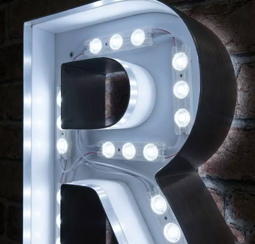 3'lü Kristal Mercek Modül LED 1.5W - 10.000K Soğuk Beyaz - 4