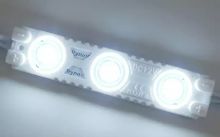 3'lü Süper Modül LED 1.2W - 10.000K Soğuk Beyaz - 3
