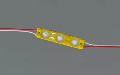 3'lü Süper Modül LED 1.2W - Amber ( Sarı ) - 2
