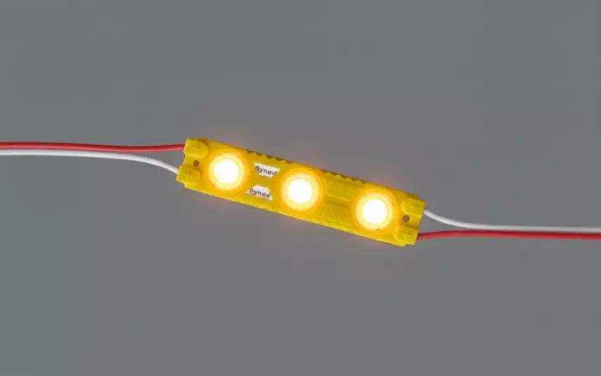 3'lü Süper Modül LED 1.2W - Amber ( Sarı ) - 3