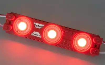 3'lü Süper Modül LED 1.2W - Kırmızı ( Red) - 3