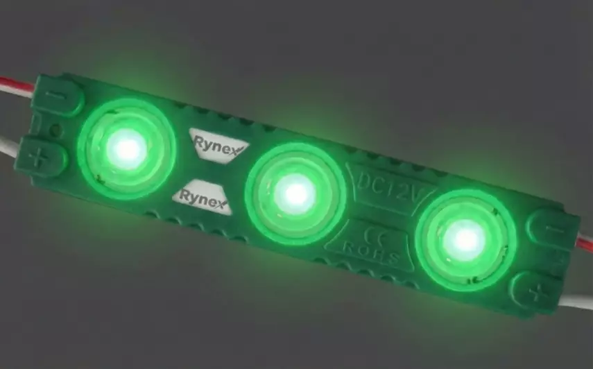 3'lü Süper Modül LED 1.2W - Yeşil ( Green ) - 3