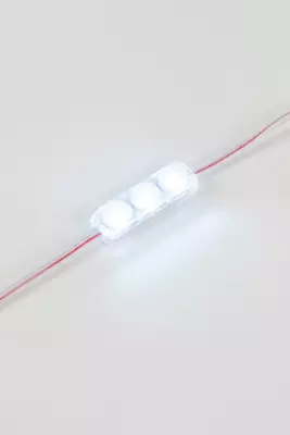 Süper Mini 3'lü Mini LED Modül 0.48W - 10.000K Soğuk Beyaz - 2